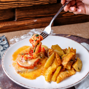 Bagre en Salsa Criolla