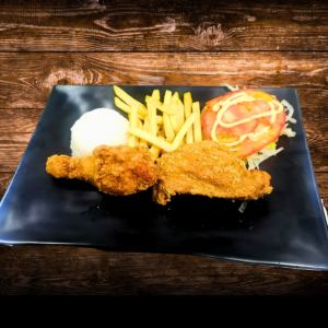 Bandeja con Pollo