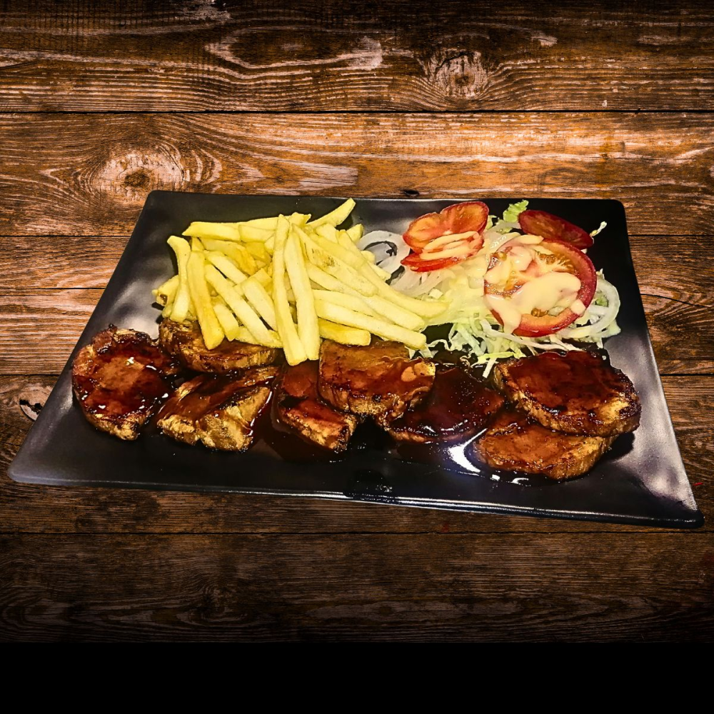 costillas bbq